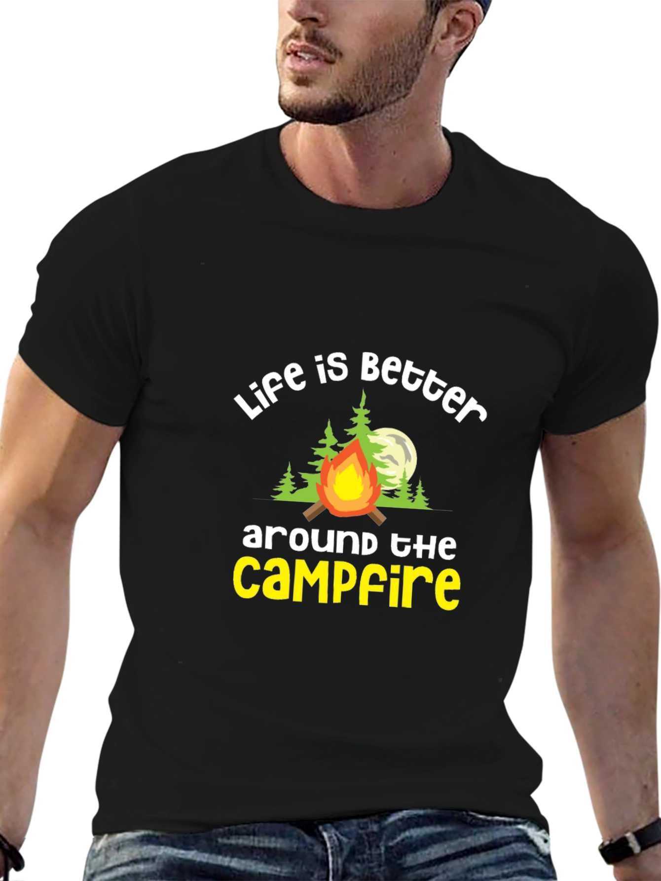 Life is Better Around The Campfire Tee
