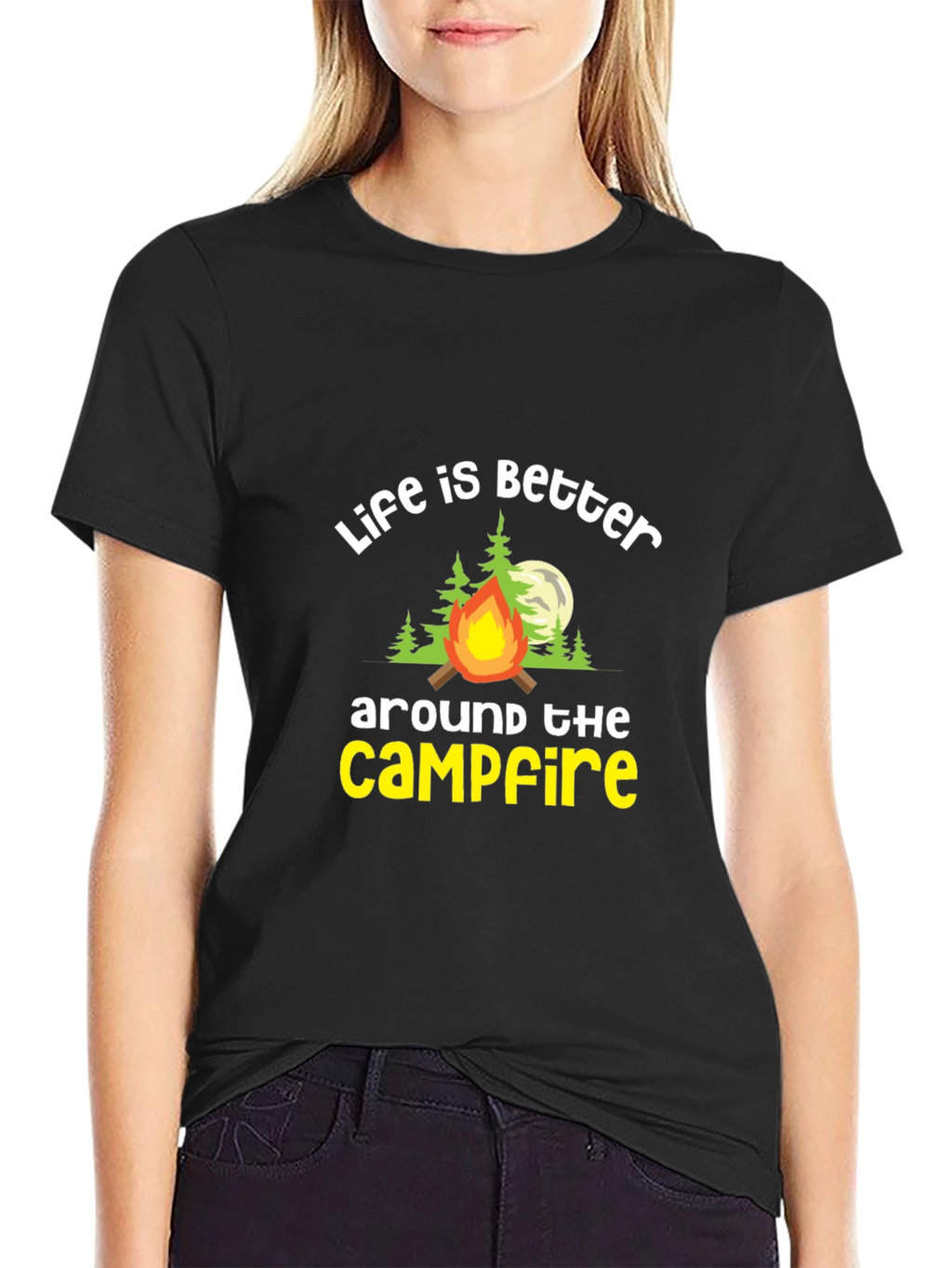 Life is Better Around The Campfire Tee