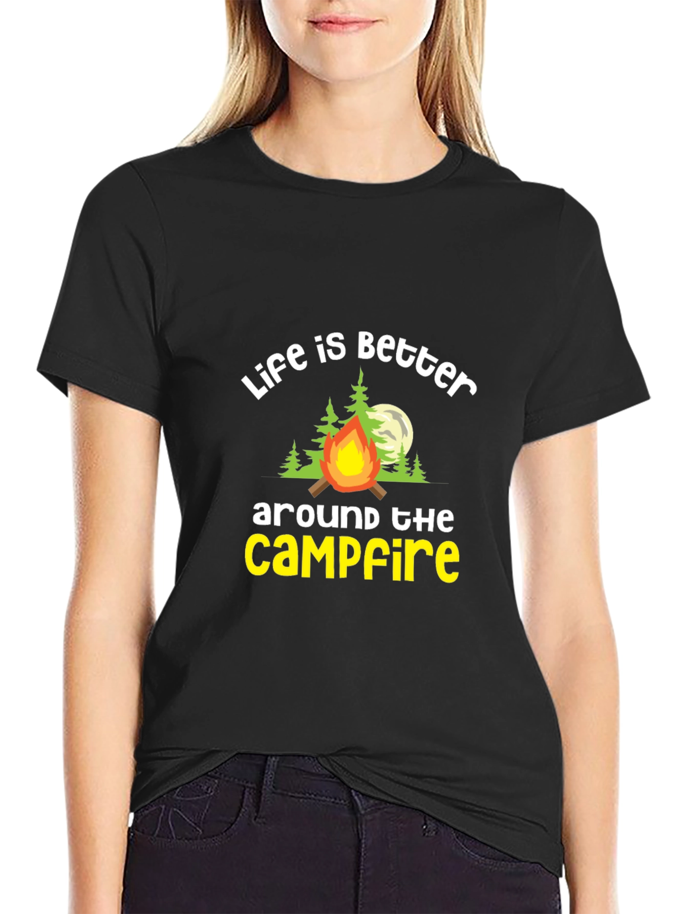Life is Better Around The Campfire Tee