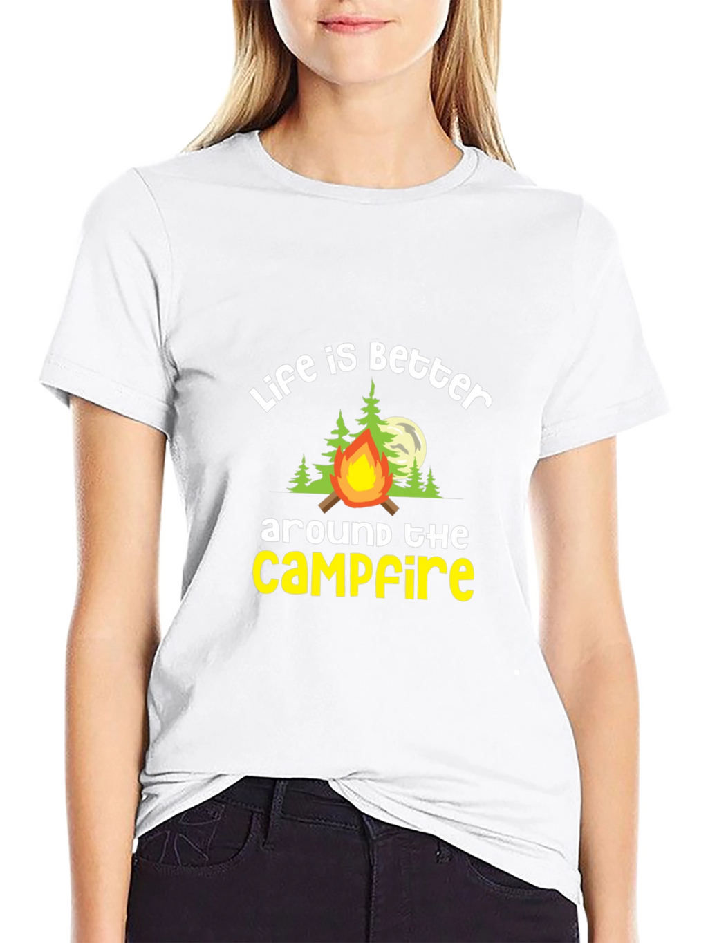 Life is Better Around The Campfire Tee