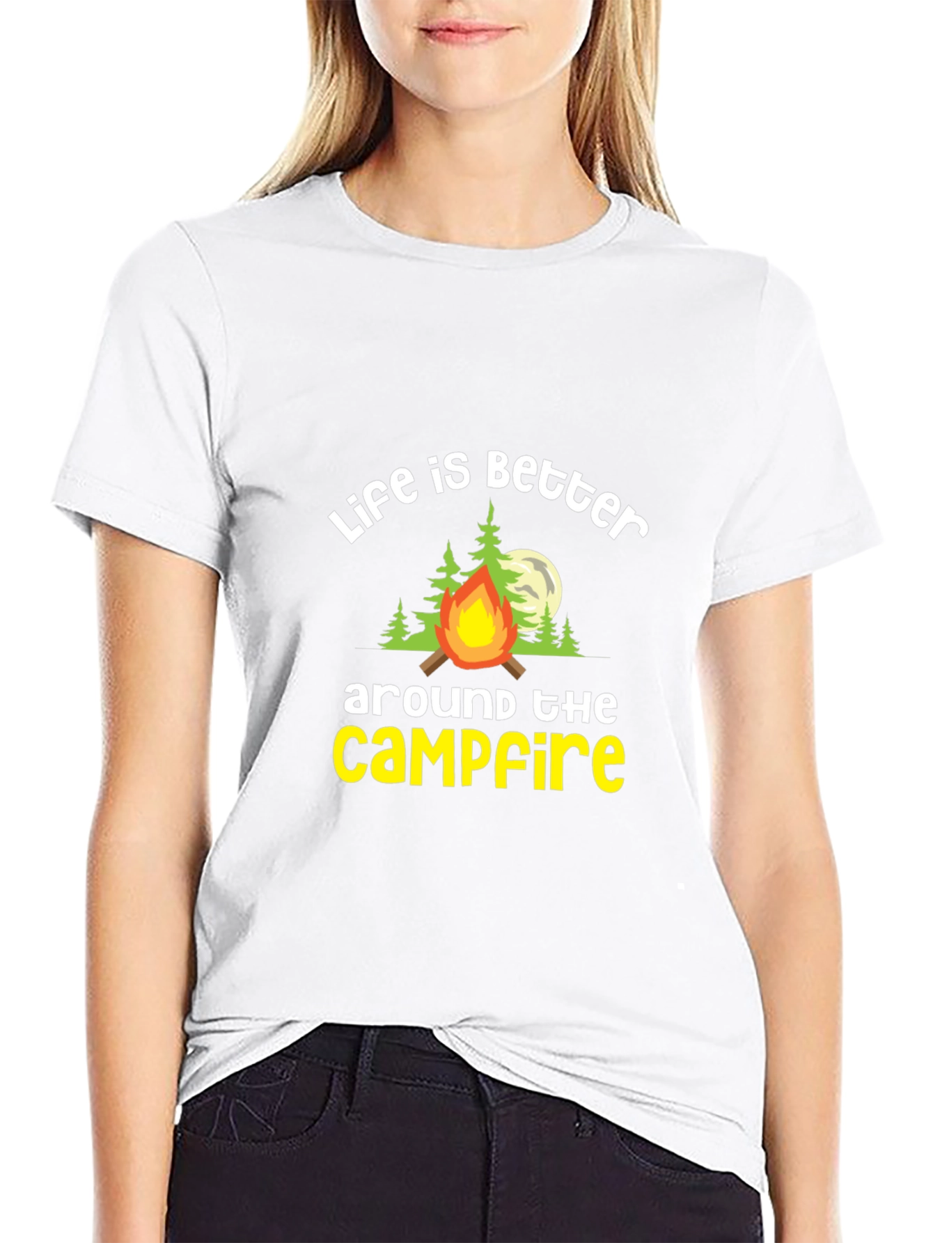Life is Better Around The Campfire Tee