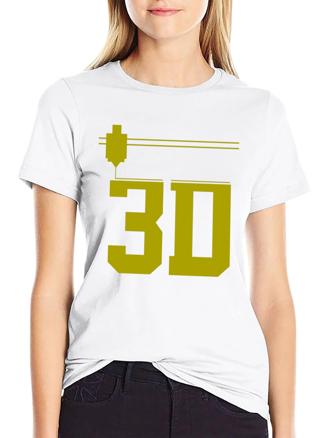 3D Printing T-Shirt - Geeky Black Tee