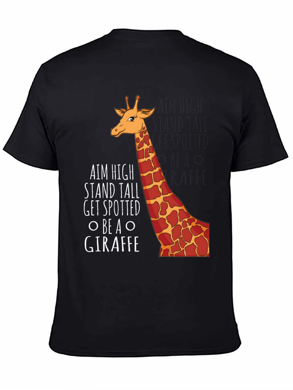 Aim High Giraffe Graphic Tee