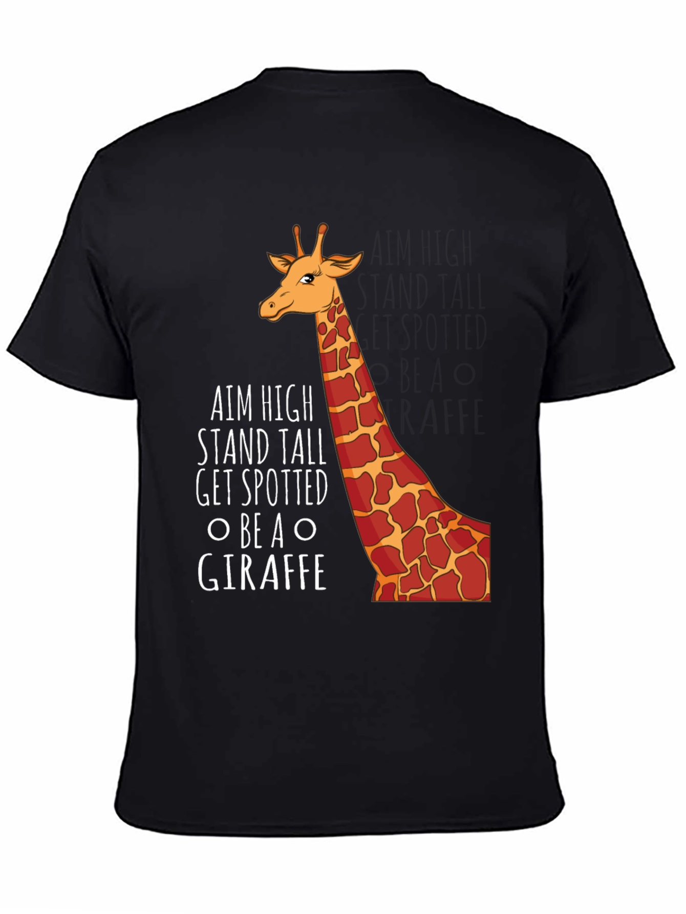 Aim High Giraffe Graphic Tee