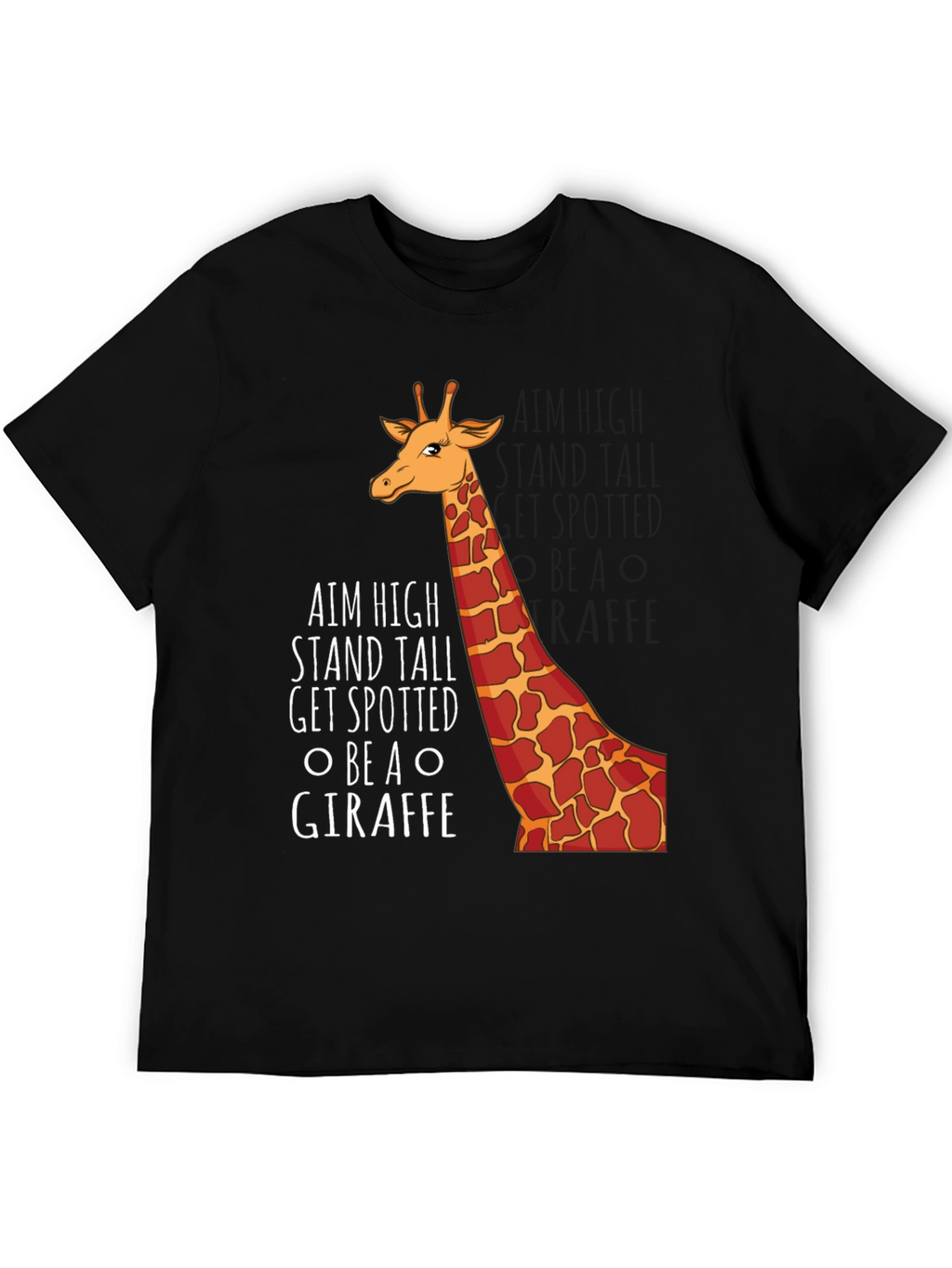 Aim High Giraffe Graphic Tee