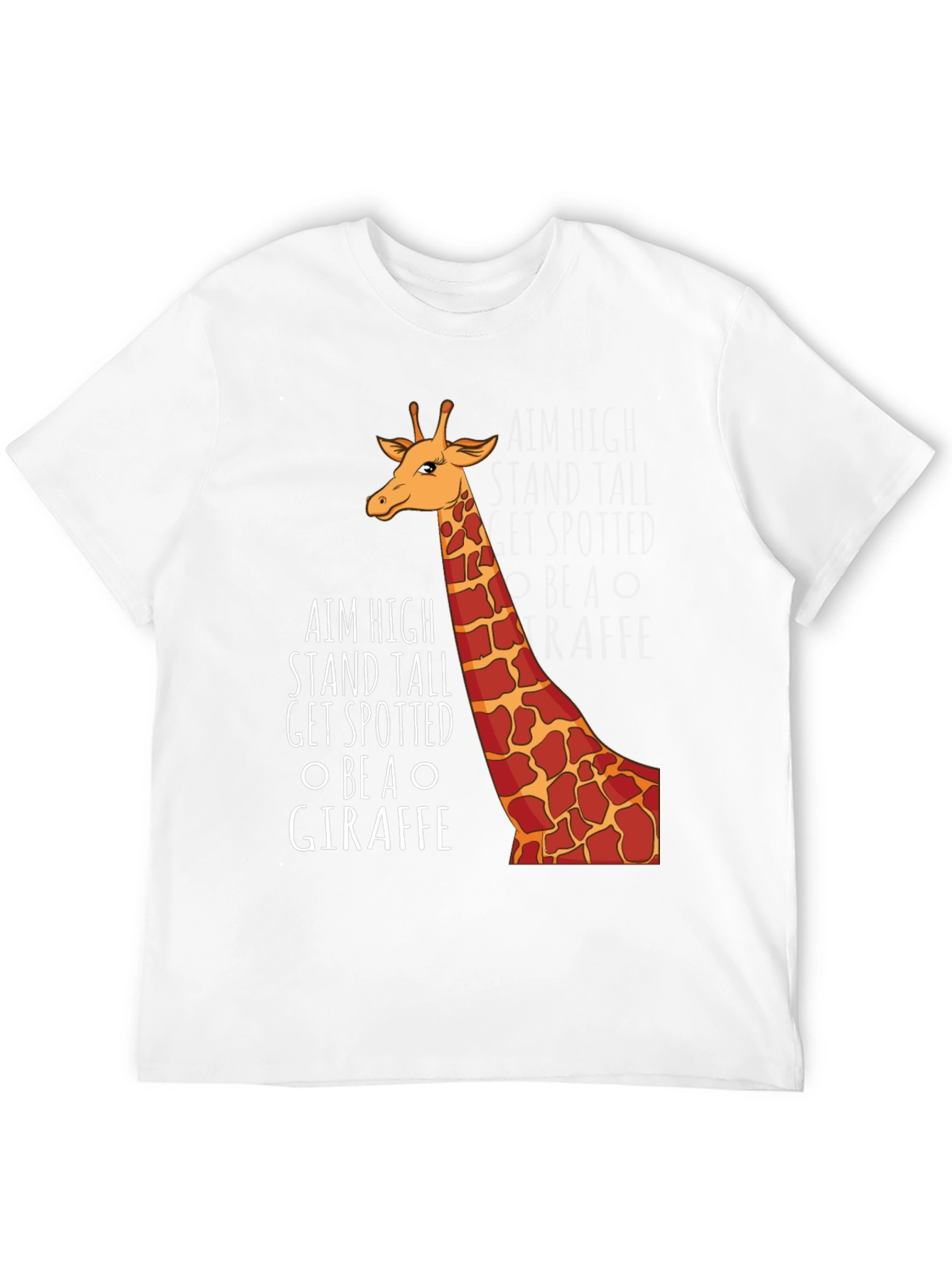 Aim High Giraffe Graphic Tee