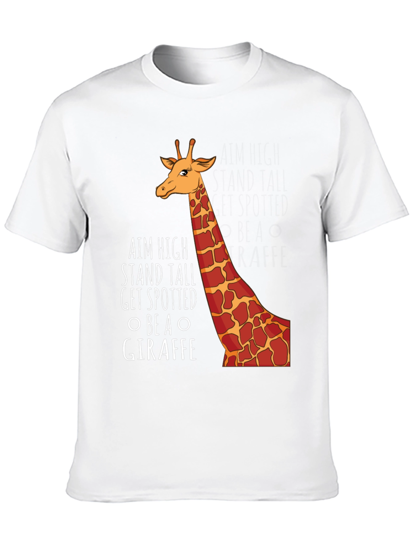 Aim High Giraffe Graphic Tee