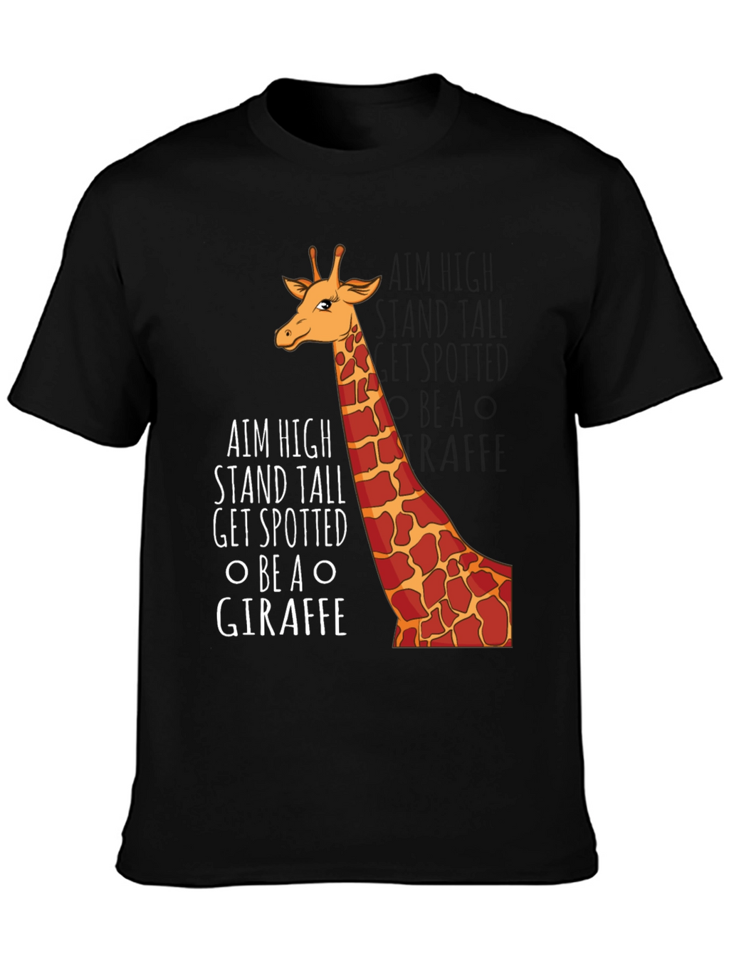 Aim High Giraffe Graphic Tee