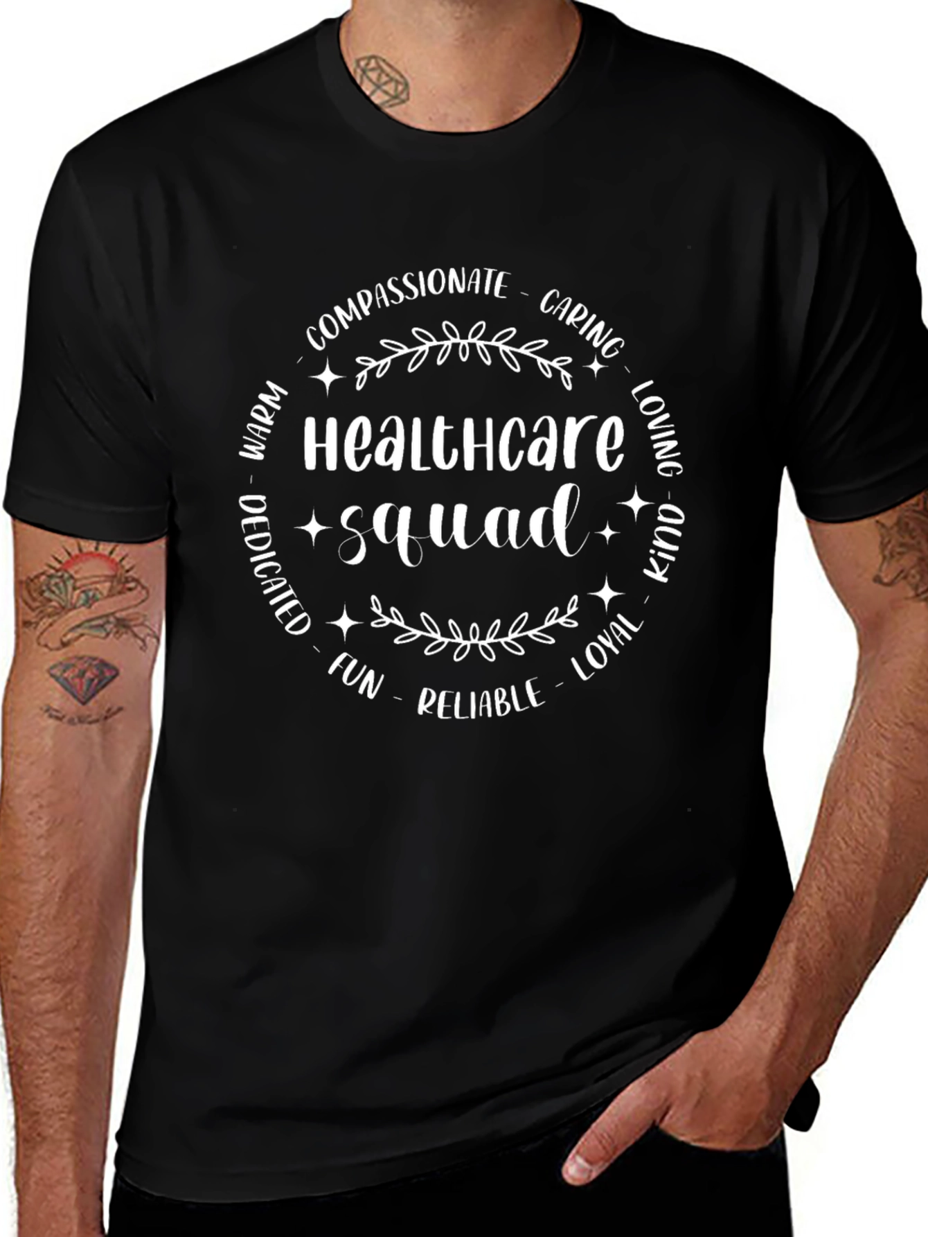 Healthcare Squad T-Shirt - Compassionate & Caring