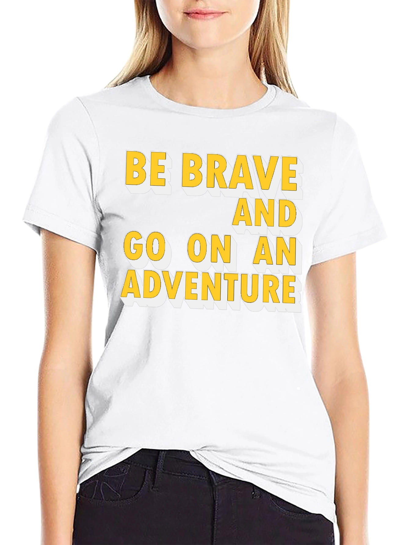 Be Brave Adventure Graphic Tee