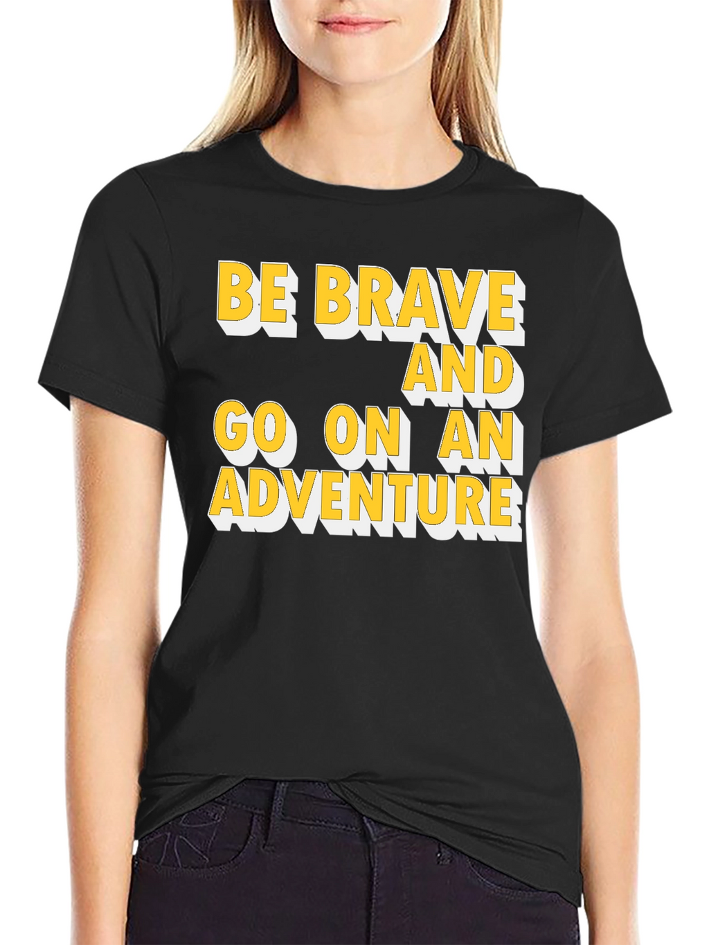 Be Brave Adventure Graphic Tee