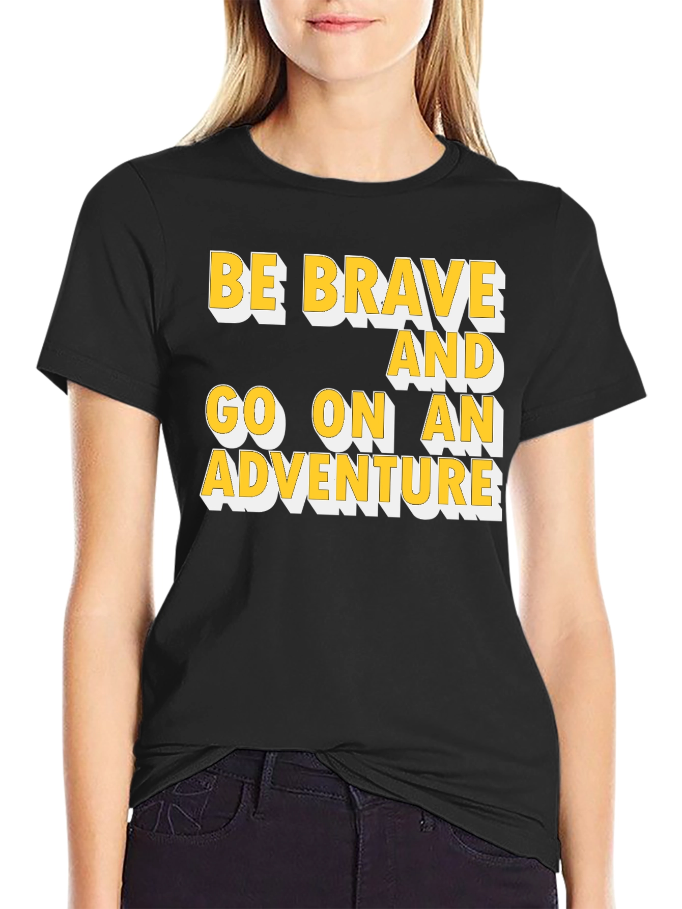 Be Brave Adventure Graphic Tee
