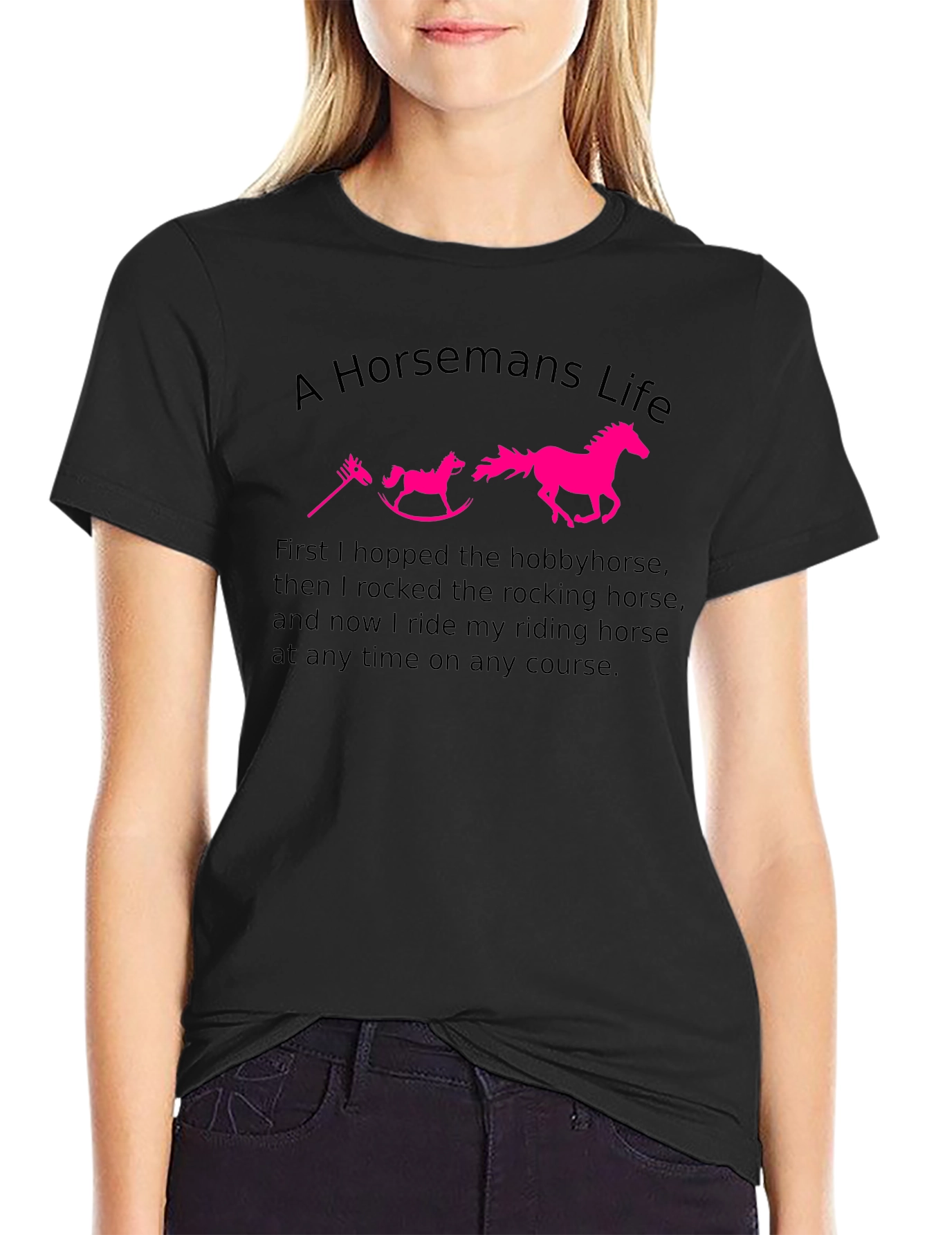 A Horsemans Life T-Shirt - Equestrian Passion