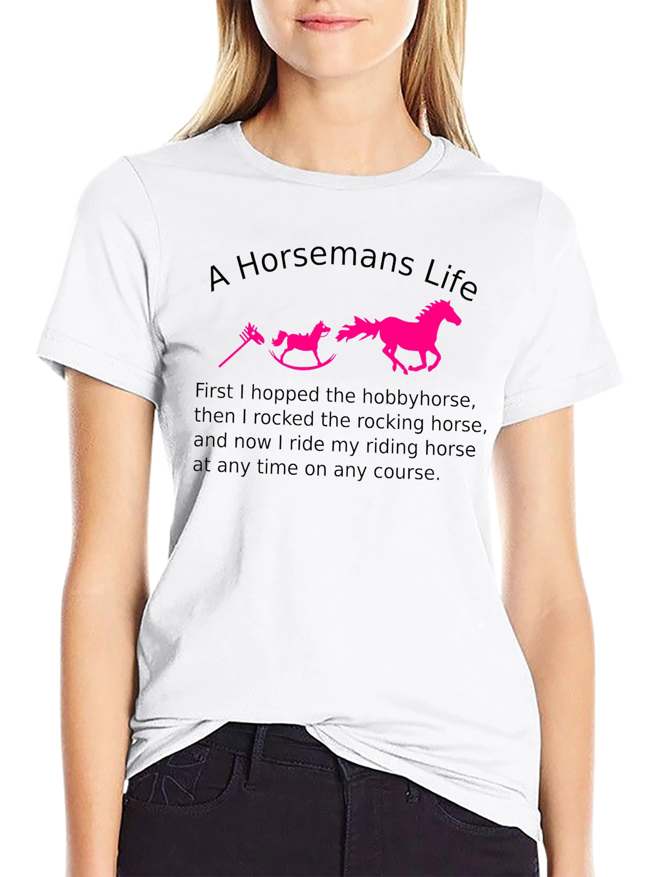 A Horsemans Life T-Shirt - Equestrian Passion