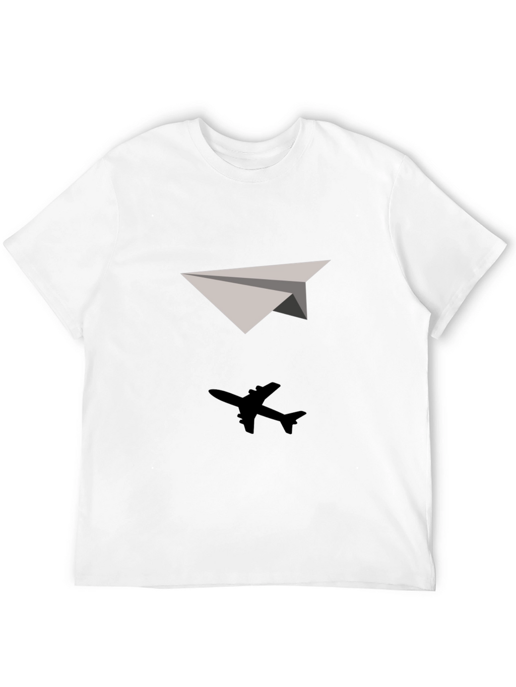 Black Airplane T-Shirt - Soaring Style