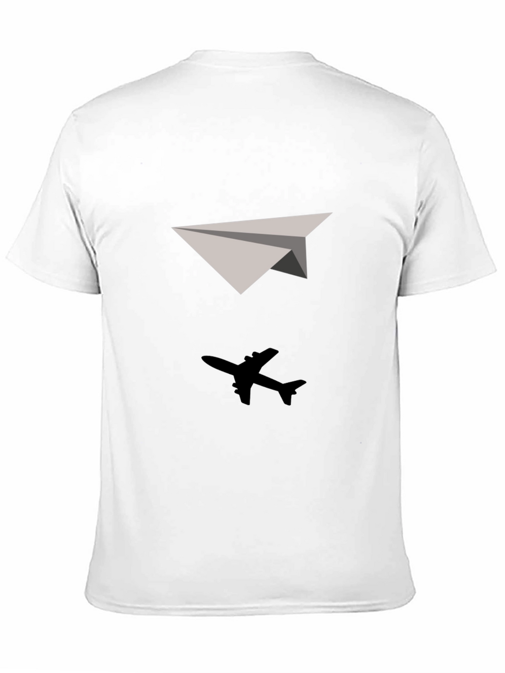 Black Airplane T-Shirt - Soaring Style