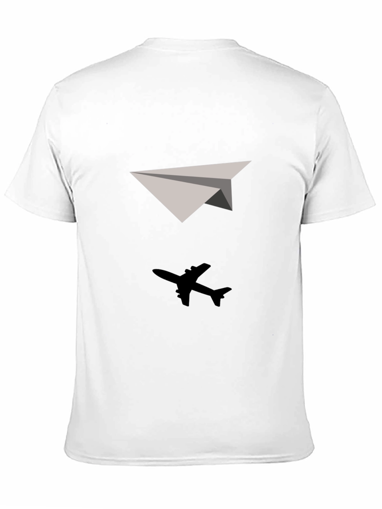 Black Airplane T-Shirt - Soaring Style