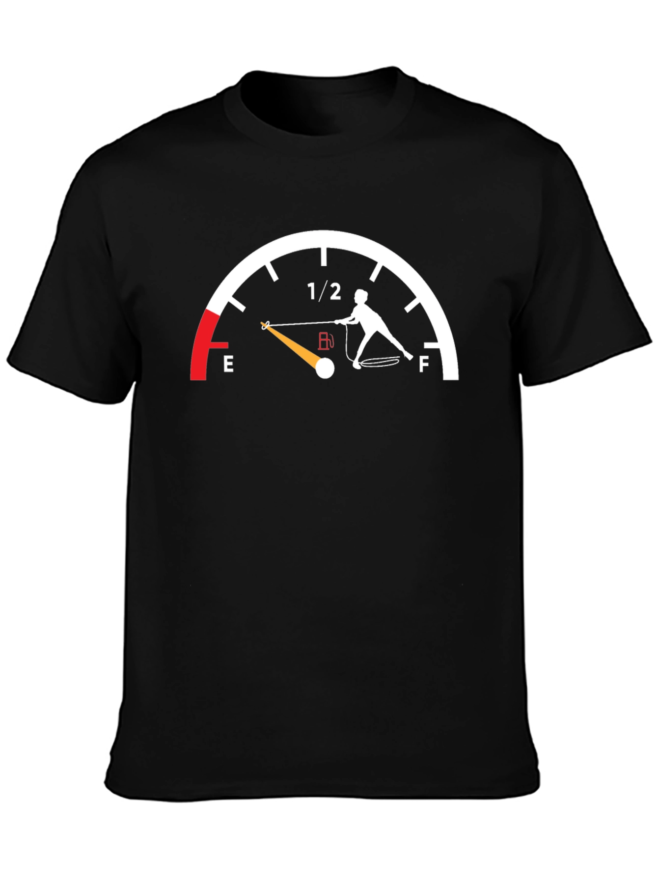 Funny Empty Gas Tank T-Shirt