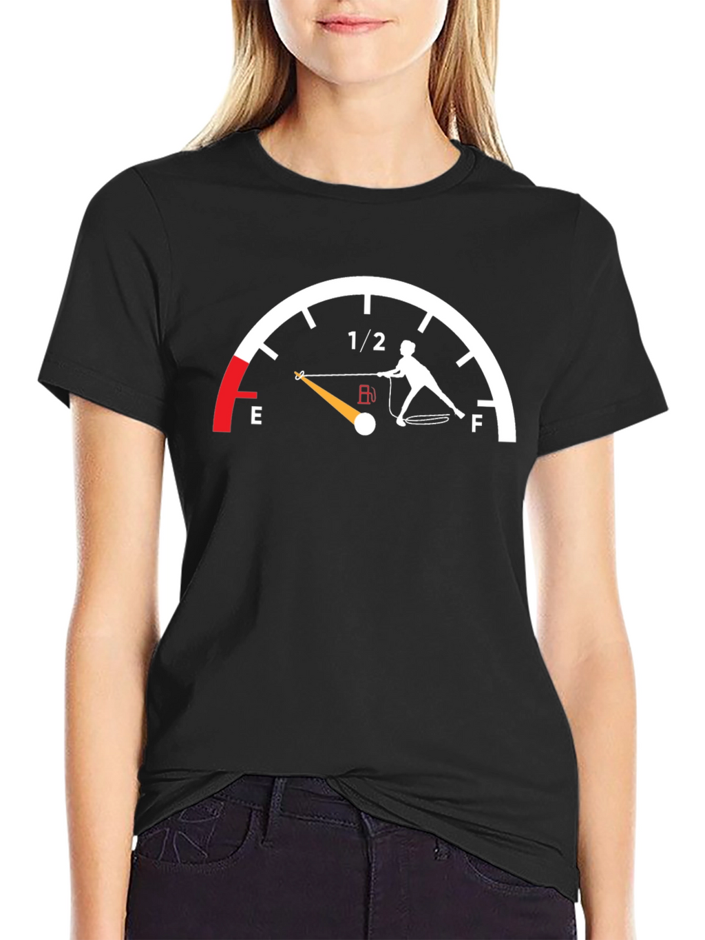 Funny Empty Gas Tank T-Shirt
