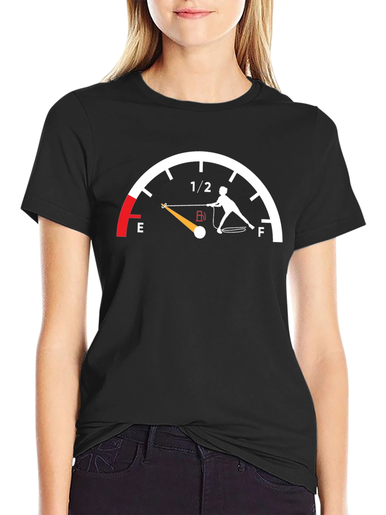 Funny Empty Gas Tank T-Shirt