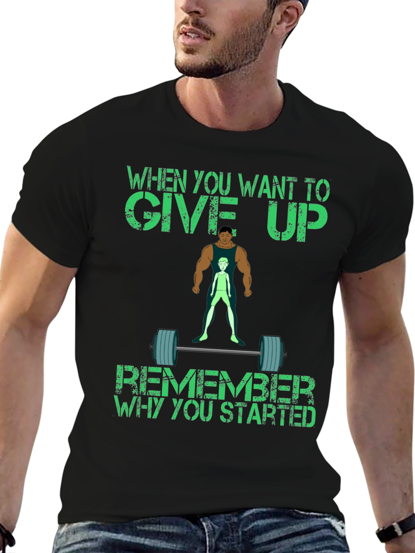 Inspirational Gym Motivation T-Shirt