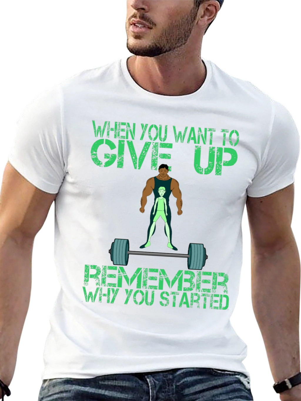 Inspirational Gym Motivation T-Shirt