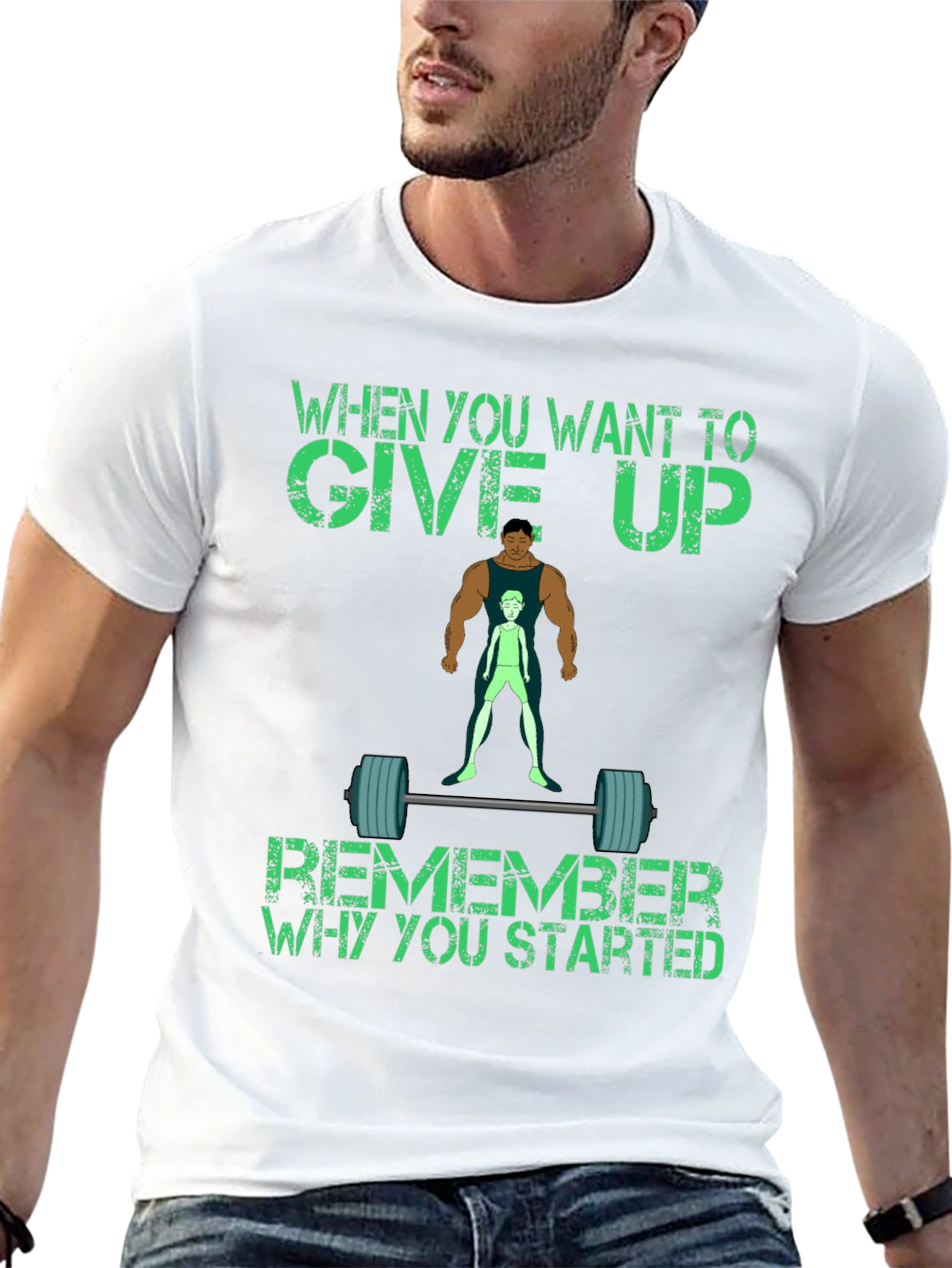 Inspirational Gym Motivation T-Shirt