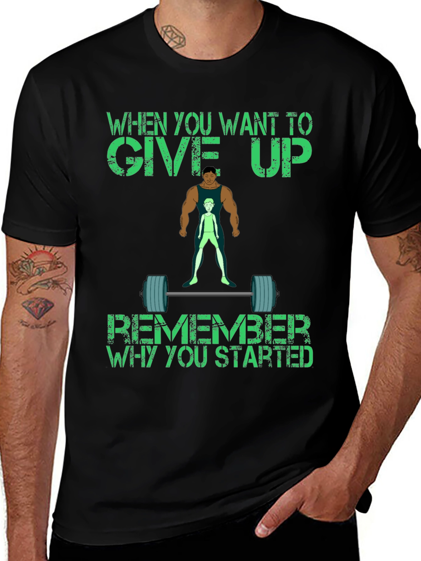 Inspirational Gym Motivation T-Shirt