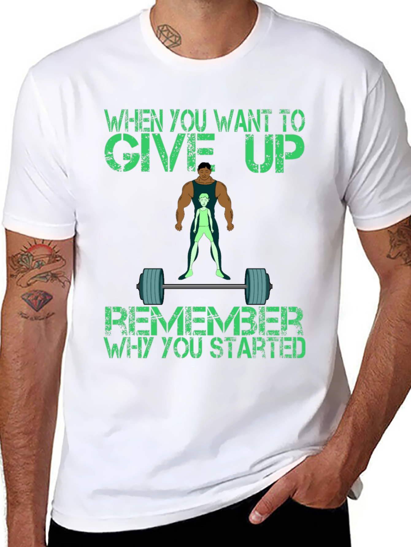 Inspirational Gym Motivation T-Shirt