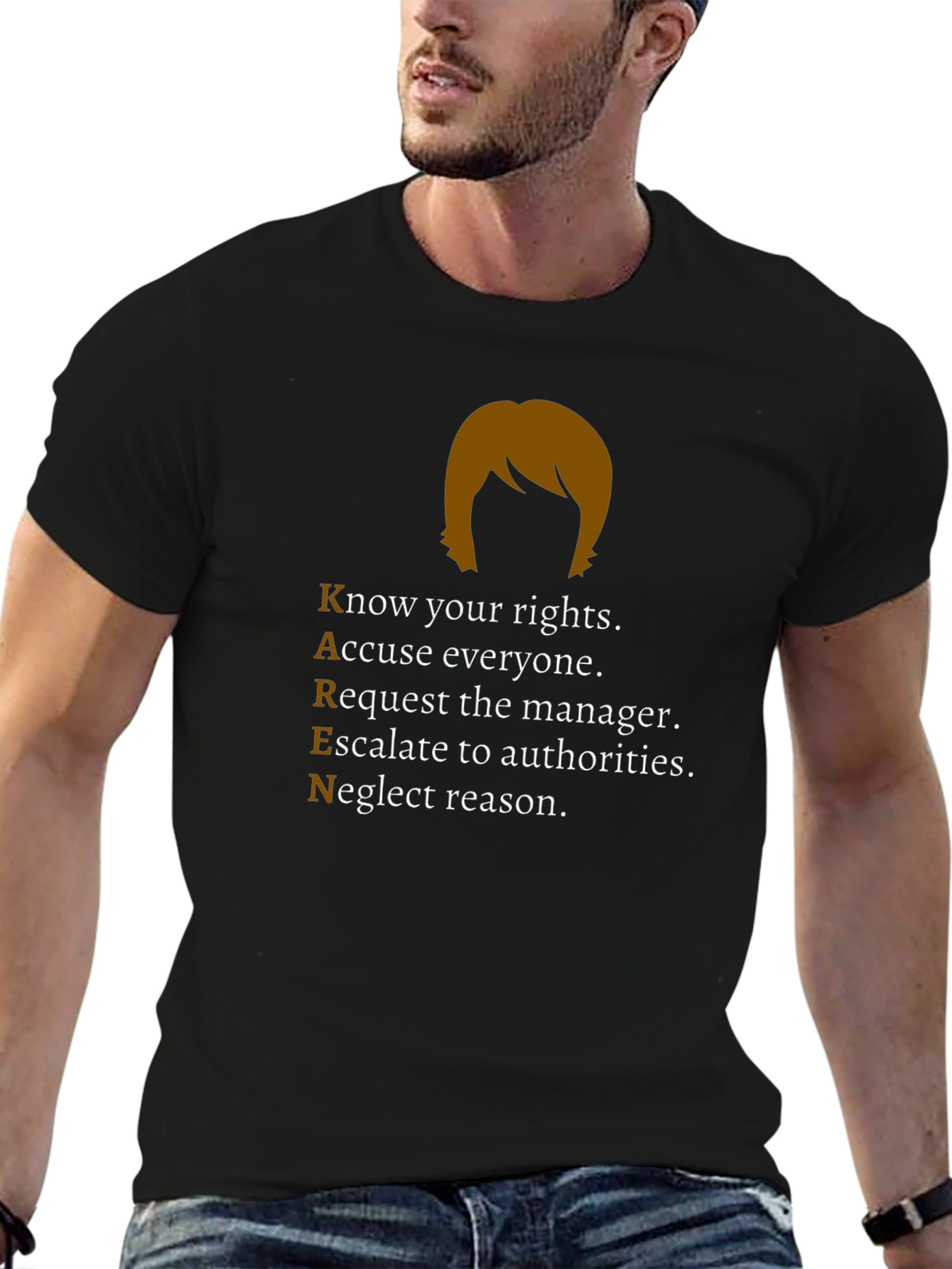 Karen Parody T-Shirt - Know Your Rights