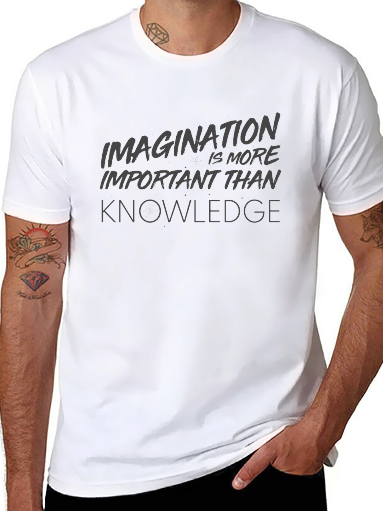 Imagination is More Important Than Knowledge T-Shirt