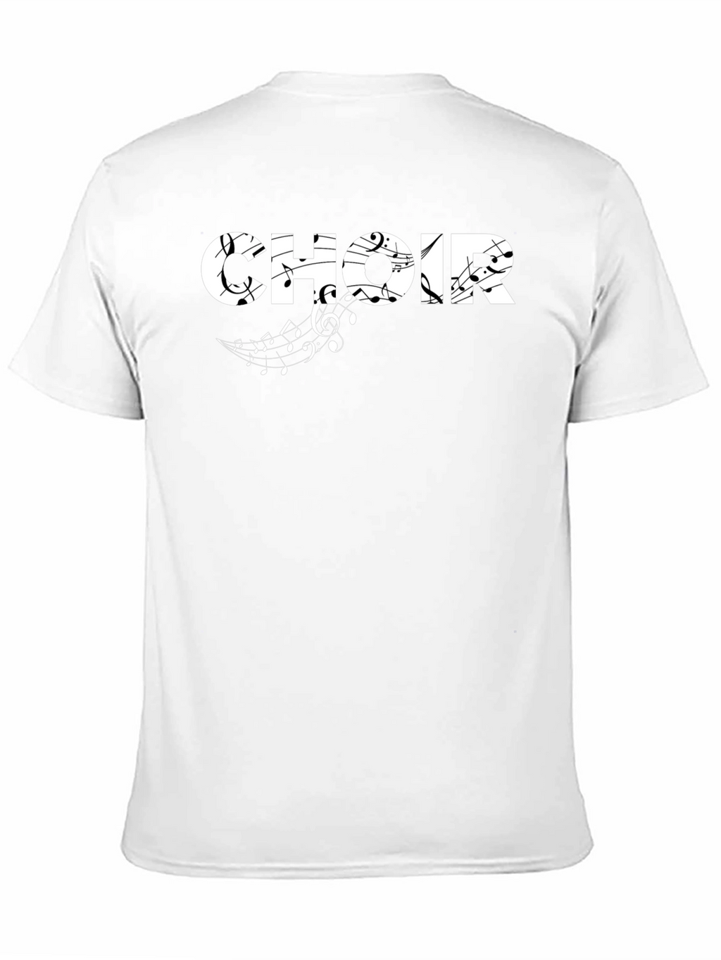 Choir Music Notes Graphic T-Shirt