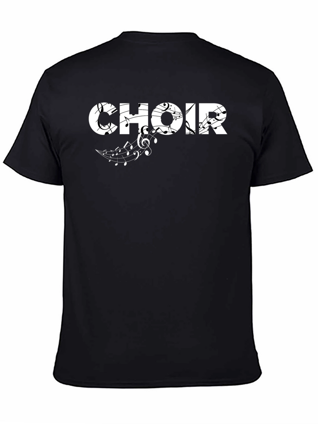 Choir Music Notes Graphic T-Shirt