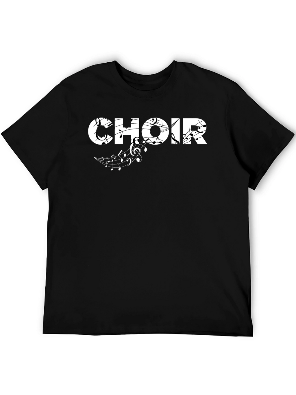 Choir Music Notes Graphic T-Shirt