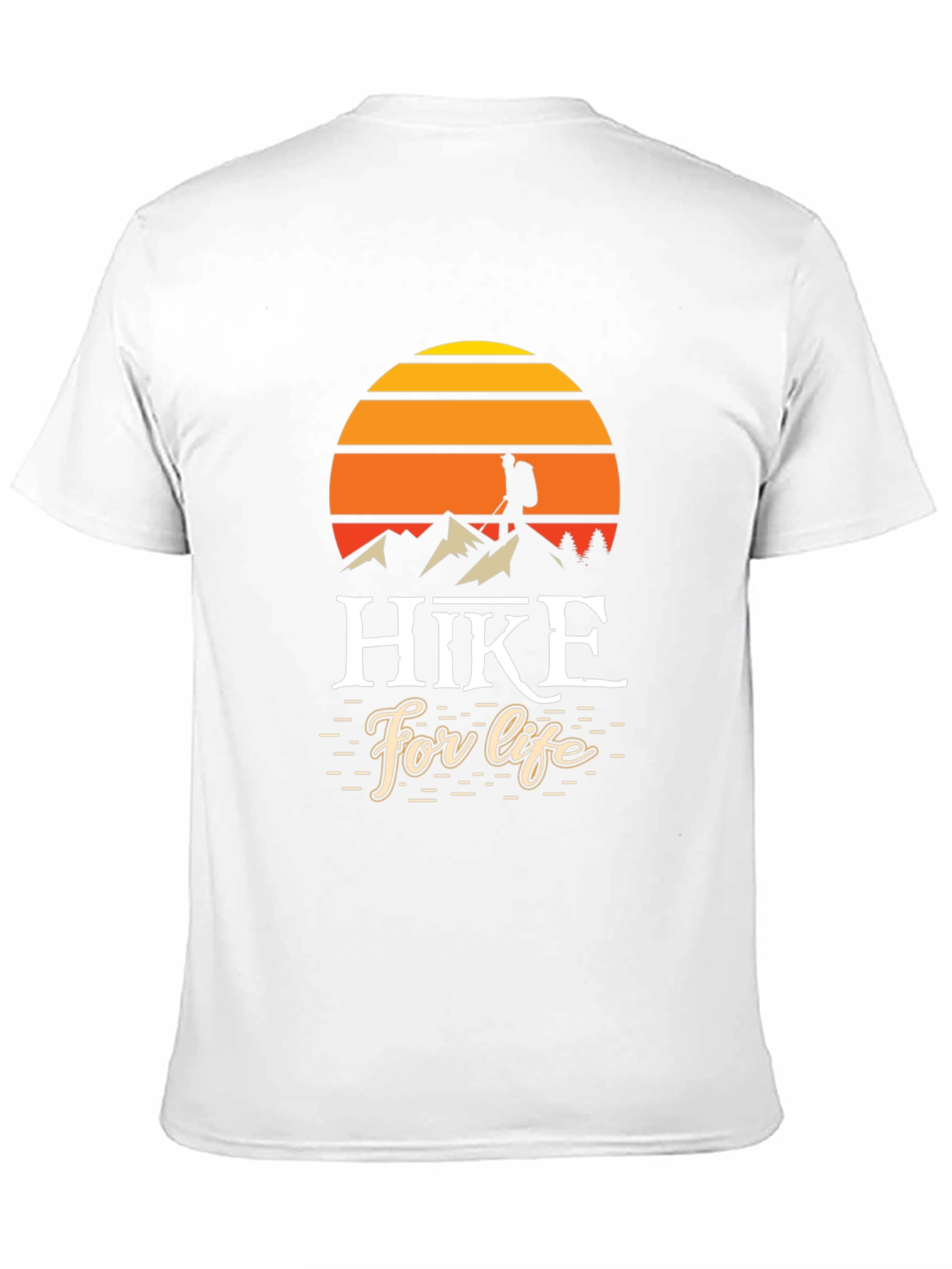 Hike for Life Graphic T-Shirt - Outdoor Adventure