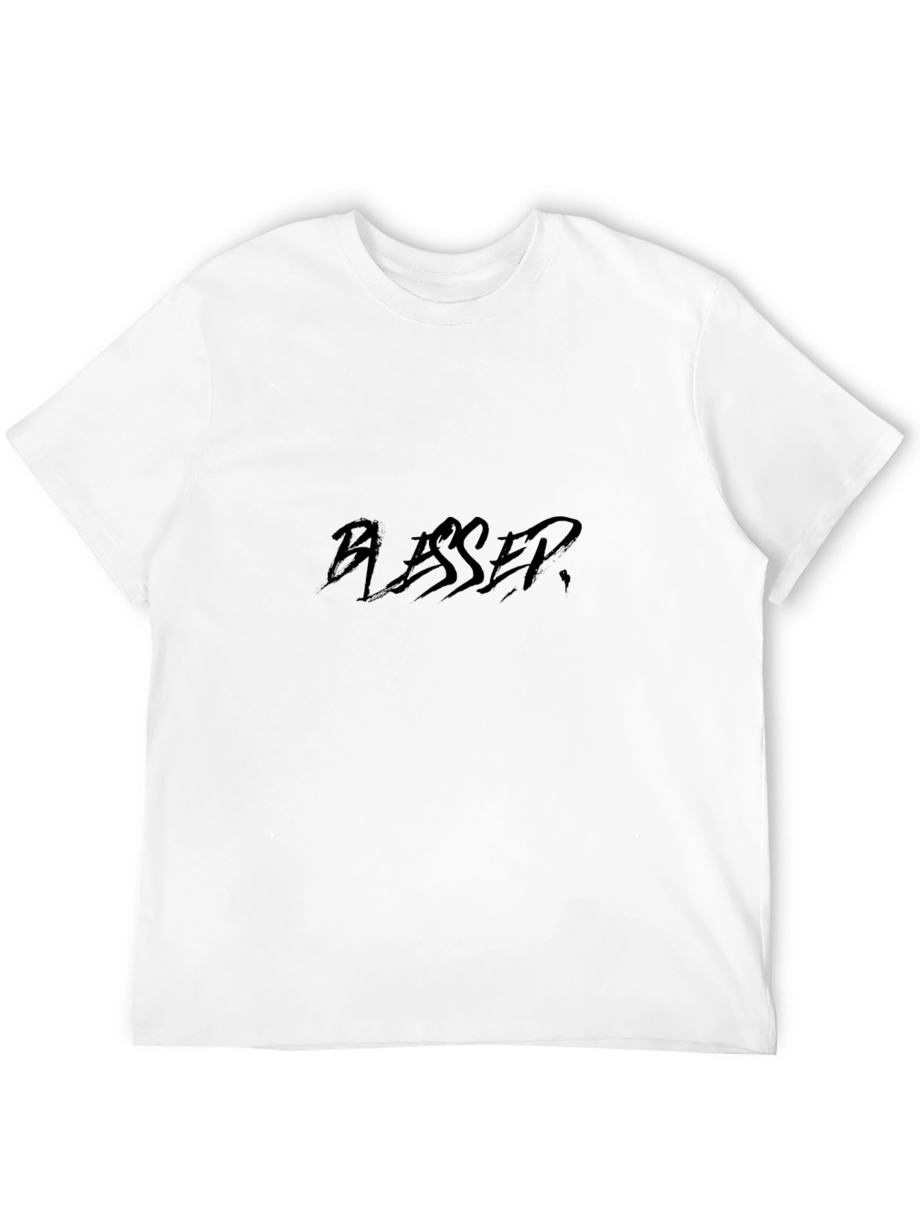 Blessed Black Graphic Tee - Stylish Comfort