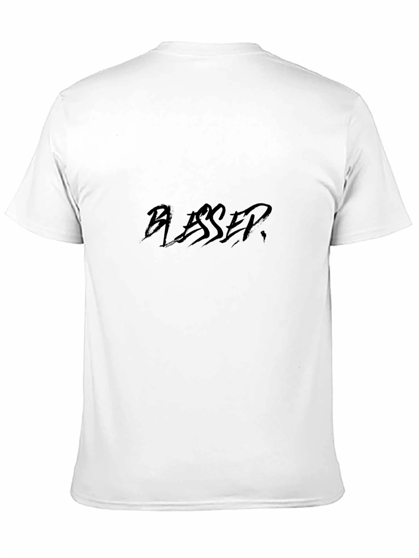 Blessed Black Graphic Tee - Stylish Comfort