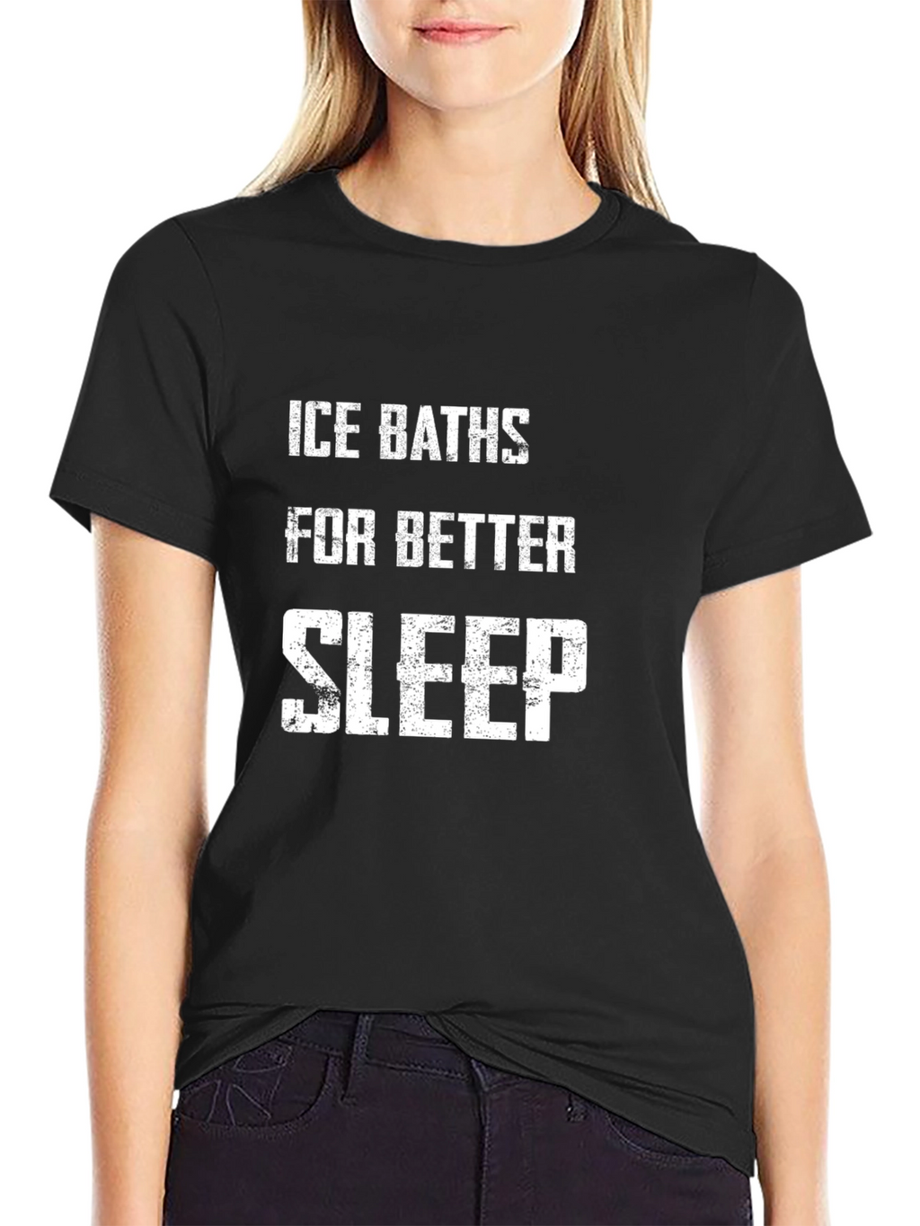Ice Baths for Better Sleep Graphic Tee