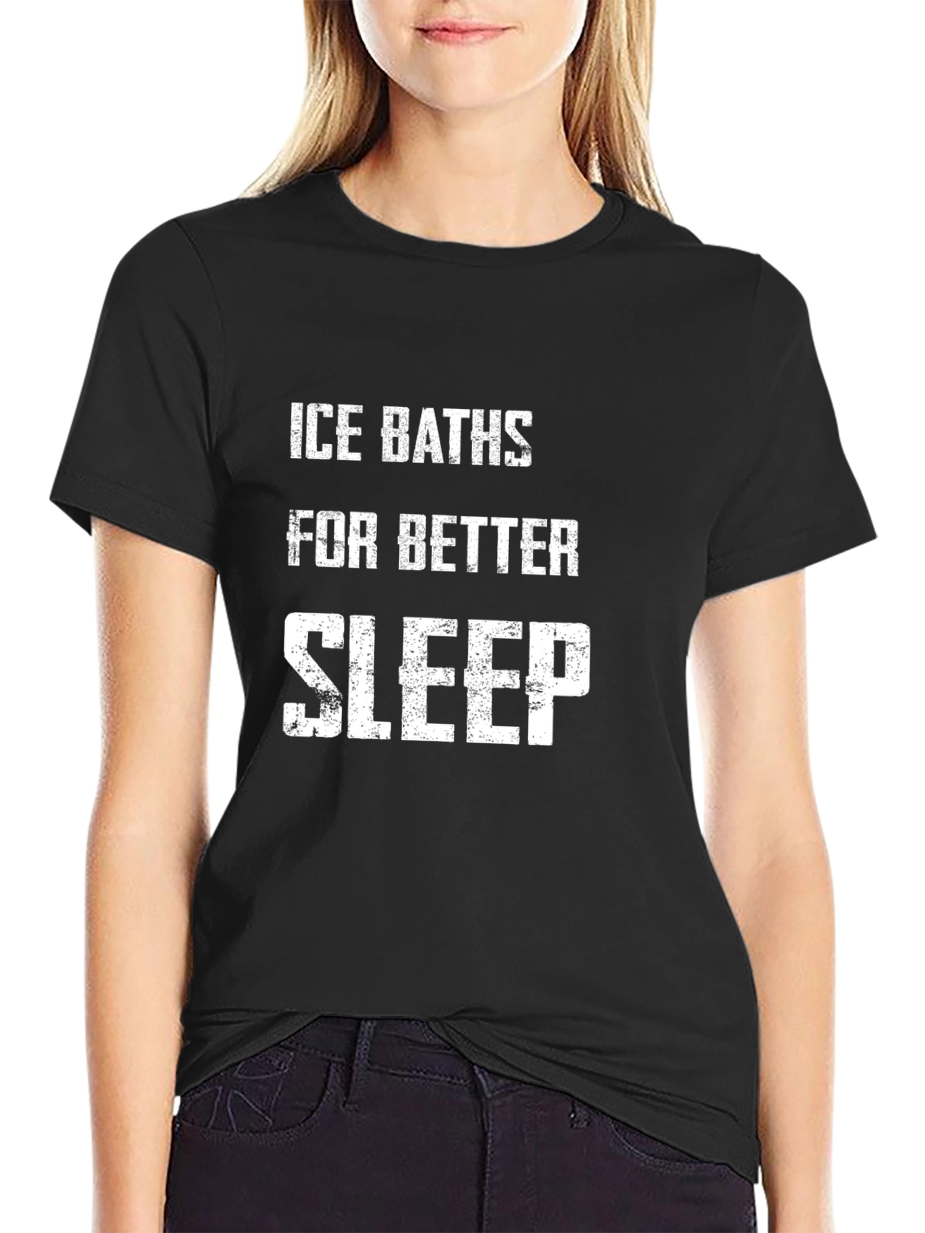 Ice Baths for Better Sleep Graphic Tee