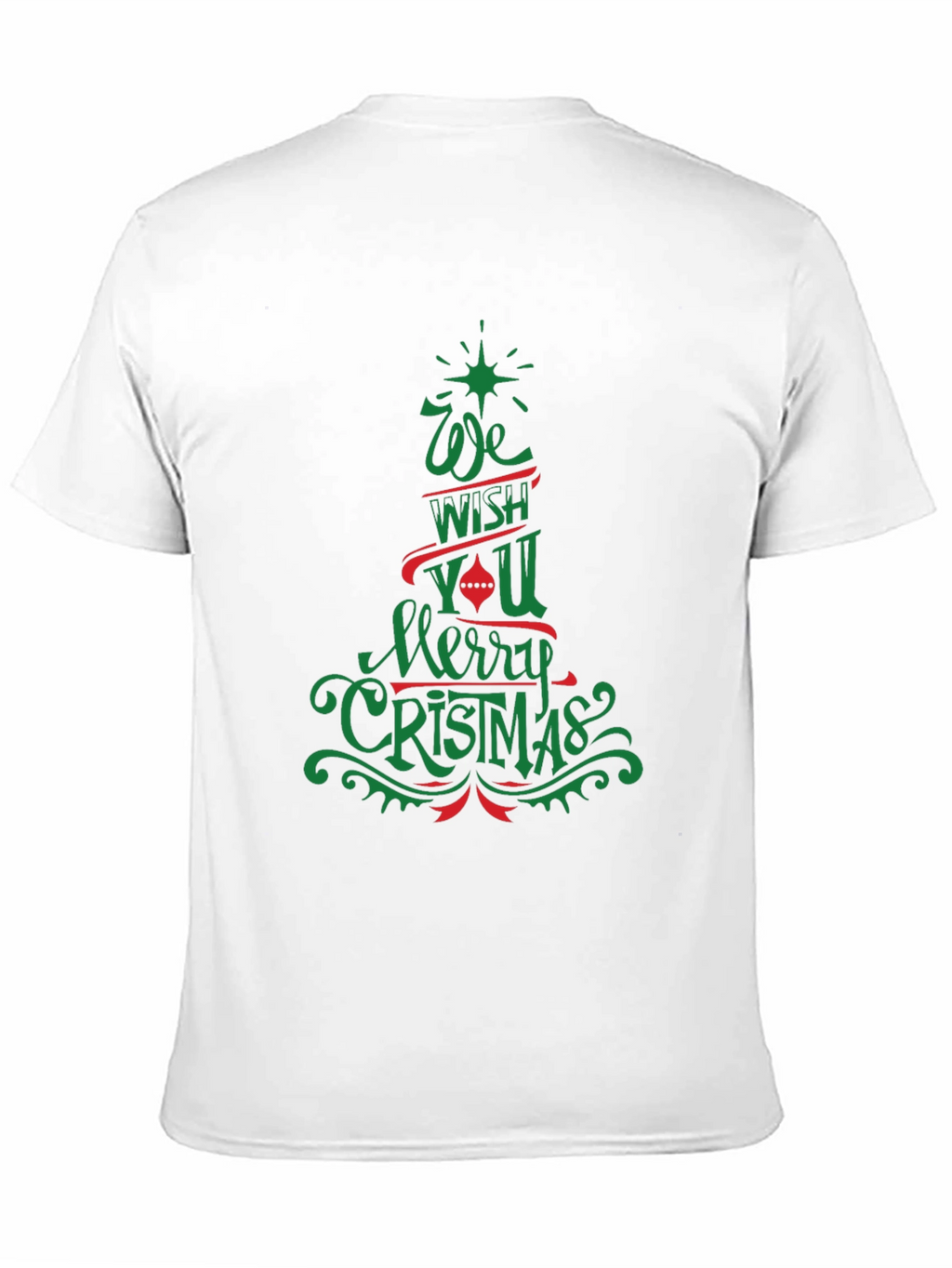 Festive Merry Christmas Graphic Tee