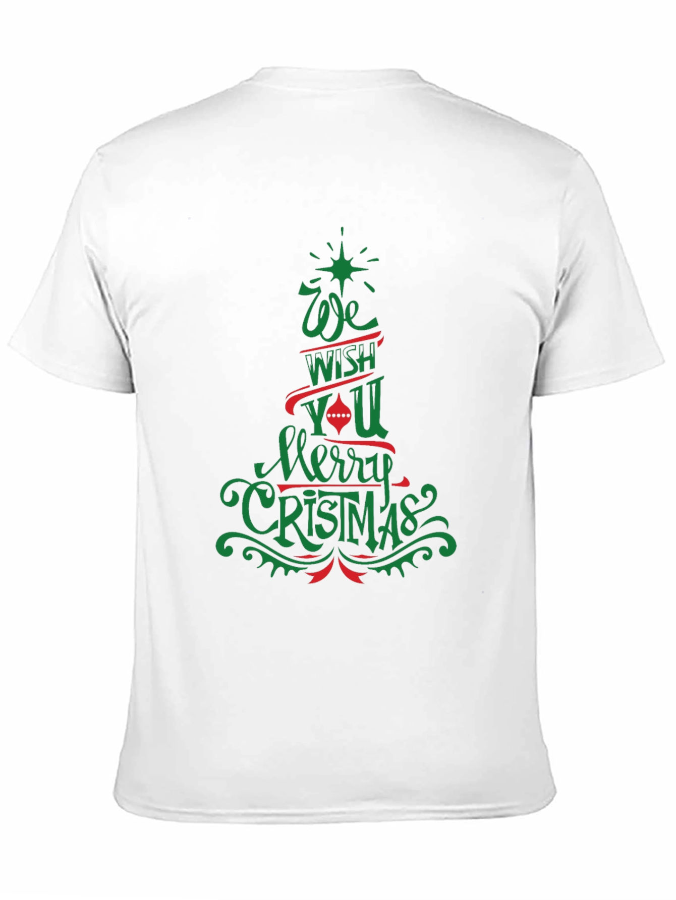 Festive Merry Christmas Graphic Tee