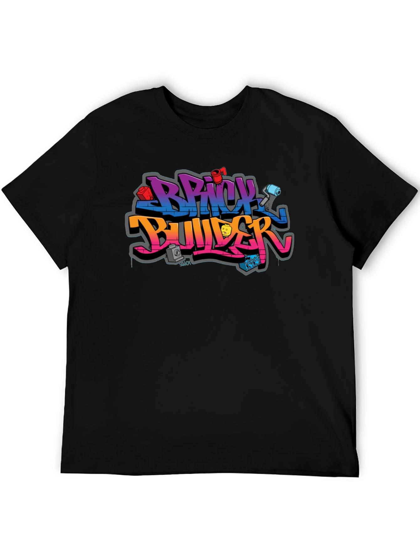 Brick Builder Graphic T-Shirt - Building Block Fan Apparel