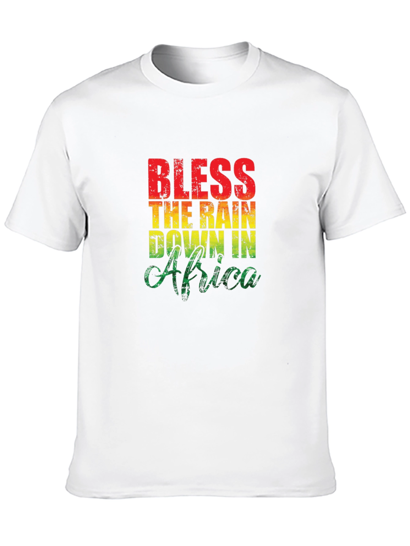 Bless The Rain In Africa T-Shirt Black