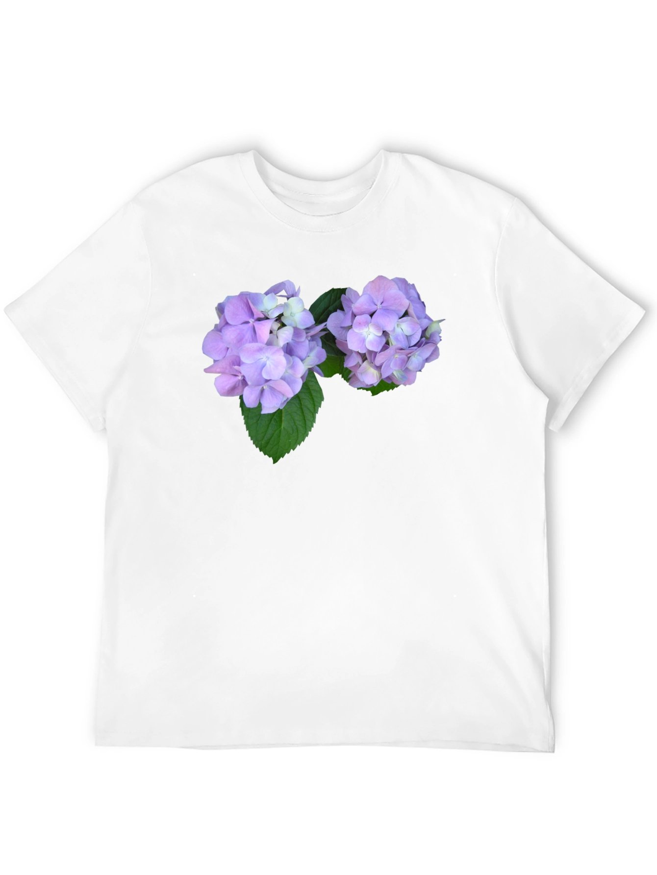 Hydrangea Flower Graphic T-Shirt