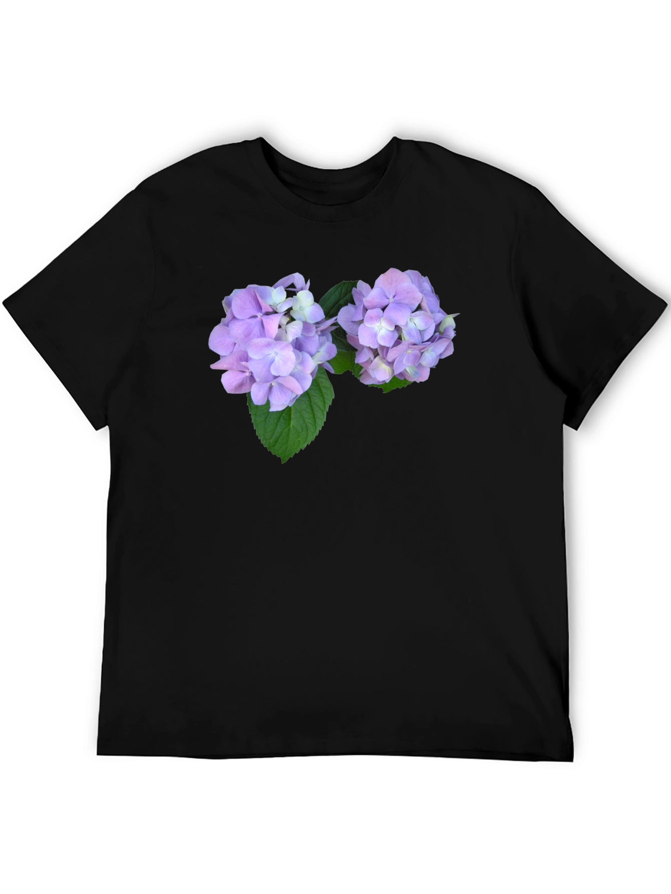 Hydrangea Flower Graphic T-Shirt