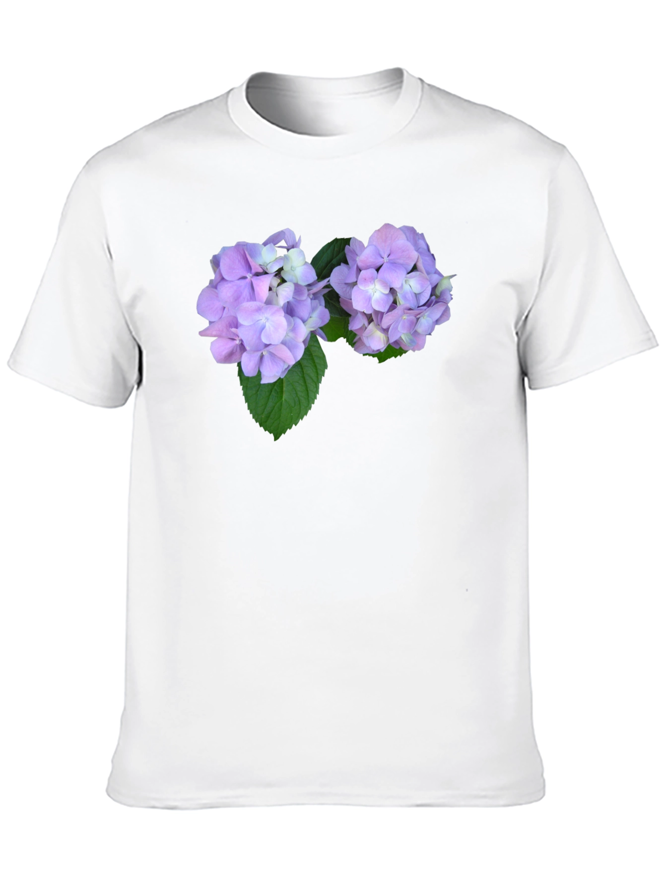 Hydrangea Flower Graphic T-Shirt