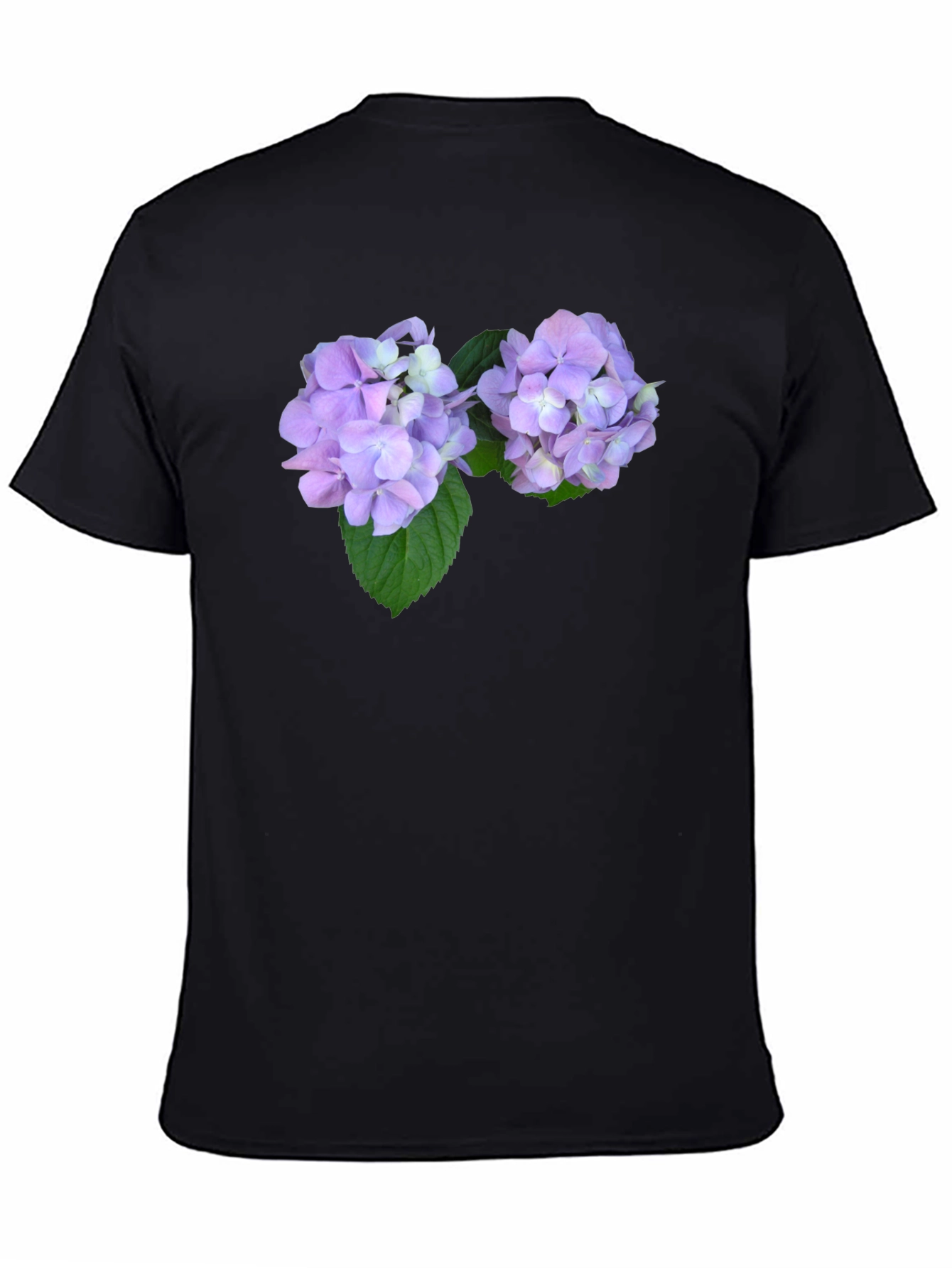 Hydrangea Flower Graphic T-Shirt