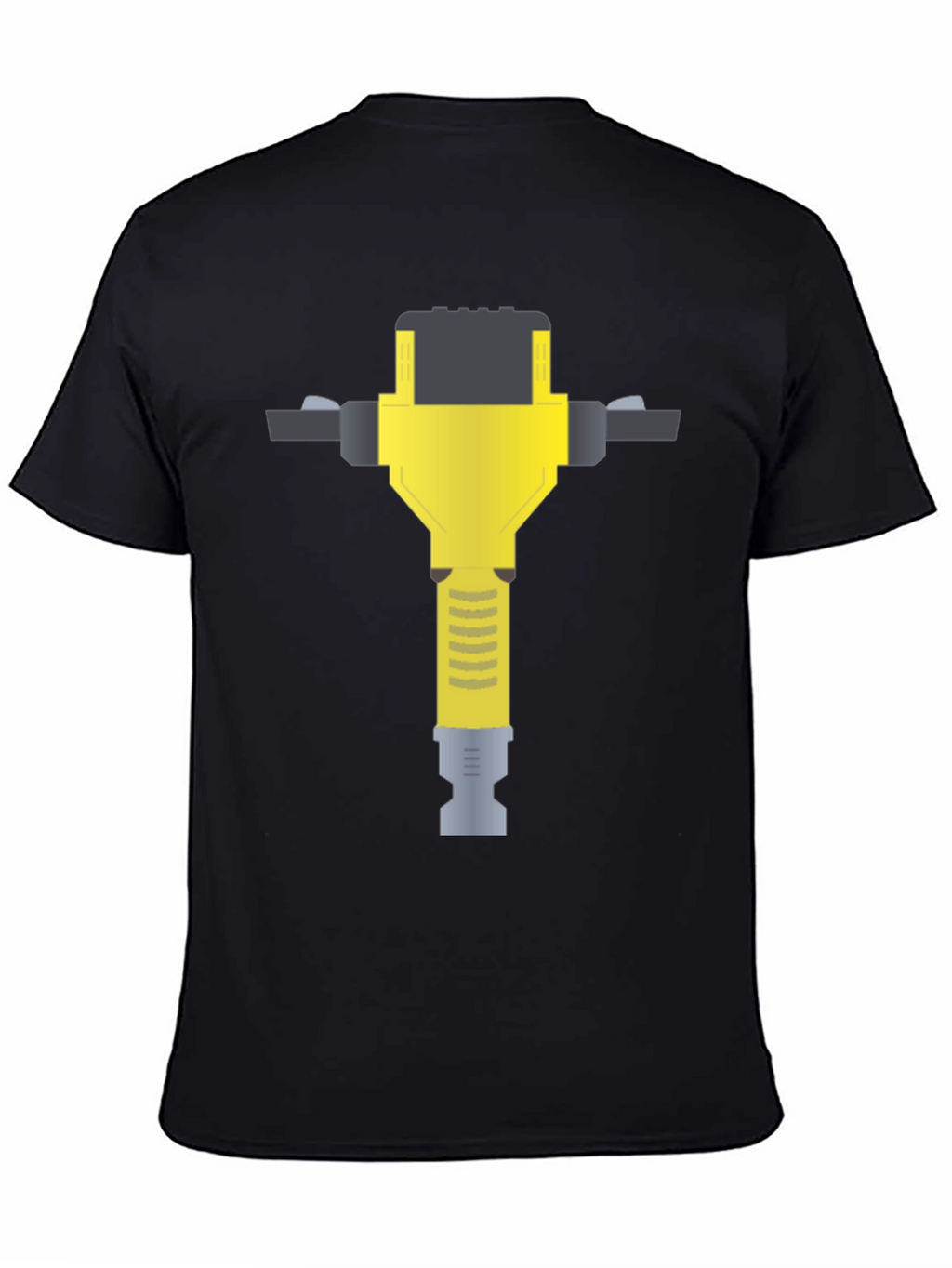 Jackhammer Graphic Tee - Bold Construction Style