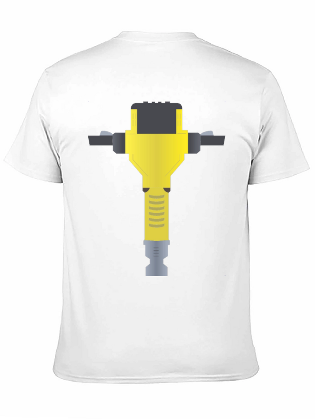 Jackhammer Graphic Tee - Bold Construction Style