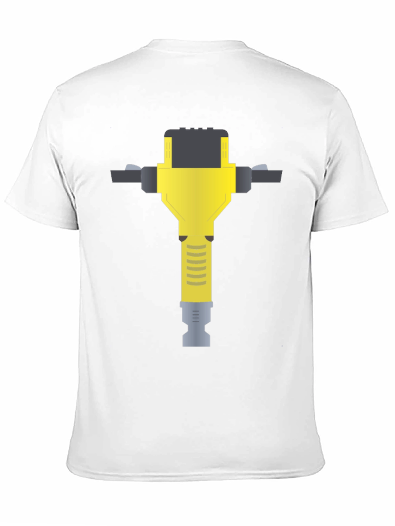 Jackhammer Graphic Tee - Bold Construction Style